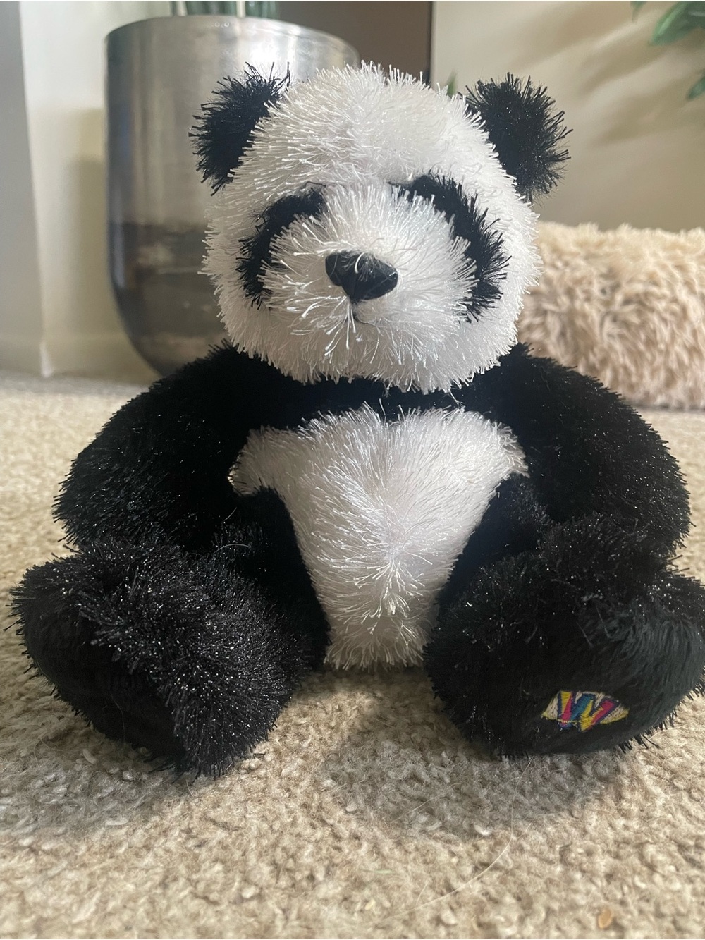 No Code Ganz Webkinz Panda Plush Toy